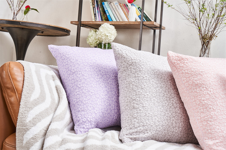 Jacquard Pattern ndi Soft Fabric Cover Cushion02